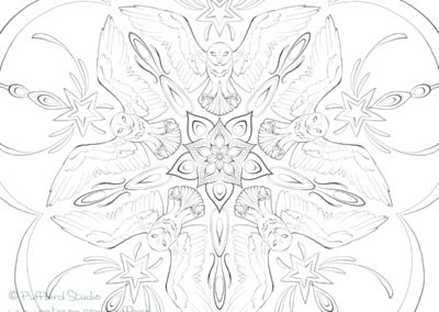 Owl Mandala