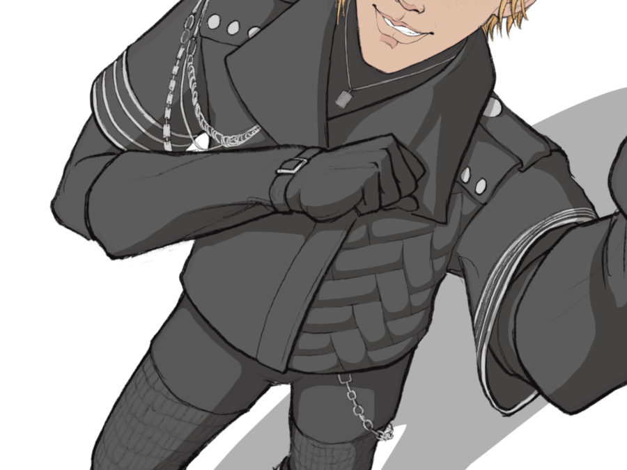 Prompto Argentum, in Uniform